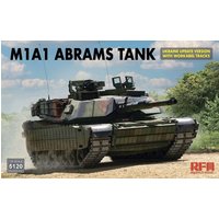 M1A1 Abrams Tank - Ukraine Update Version with Workable Tracks M1A1 Abrams Tank - Ukraine Update Version with Workable Tracks von Rye Field Model