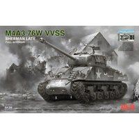 M4A3 76W VVSS Sherman Late - Standard Version - Full Interior M4A3 76W VVSS Sherman Late - Standard Version - Full Interior von Rye Field Model