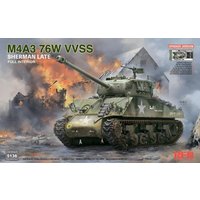 M4A3 76W VVSS Sherman Late - Upgrade Version - Full Interior M4A3 76W VVSS Sherman Late - Upgrade Version - Full Interior von Rye Field Model