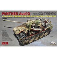Panther Ausf.G with full interior & cut away parts von Rye Field Model