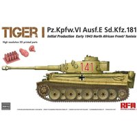 Tiger I initial production early 1943 without interior Tiger I initial production early 1943 without interior von Rye Field Model