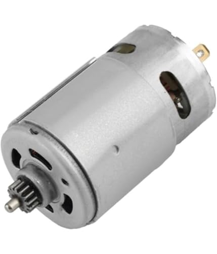 18V 14-Zahn-Motor, Gleichstrommotor, Elektrischer Bohrmotor, Für BS18 Elektro-Akku-Schlagbohrmaschine, Silber, 1 Stück von Rysydant