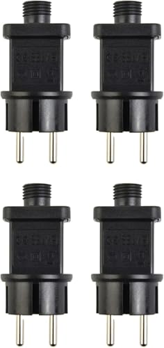 Rysydant 31V EU Stecker 8 Modi Lichterkette Netzteil Adapter für codierte 2-polige Stecker, mit Timer, Speicherfunktion, IP44 Wasserdicht, für Weihnachtsbeleuchtung Lichterketten Lichternetz Rysydant 31V EU Stecker 8 Modi Lichterkette Netzteil Adapter für codierte 2-polige Stecker, mit Timer, Speicherfunktion, IP44 Wasserdicht, für Weihnachtsbeleuchtung Lichterketten Lichternetz von Rysydant
