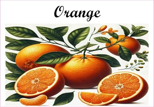 Orange Vinyl-Etiketten für Konserven, 52 x 75 mm, 12 Stück, hausgemacht Orange Vinyl-Etiketten für Konserven, 52 x 75 mm, 12 Stück, hausgemacht von S A F I R M E S