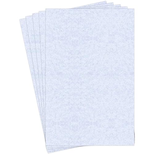 Bluestone Stationery Pergamentpapier | 10,9 kg Bindung / 27,2 kg Text / 90 g/m² Papier | 50 Blatt pro Packung | 27,9 x 43,2 cm von S Superfine Printing
