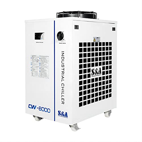 S&A EU Stock CW-6000AN Industrial Water Chiller Cooling for CO2 Laser Tube, CNC Spindle,Laser Welding Machine von S&A