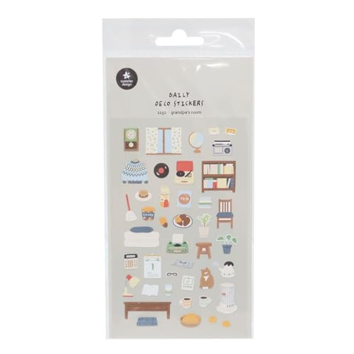 Suatelier [Stickerbogen] Swaterie Sticker / Opas Zimmer von S&C