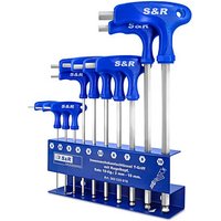 S&R Innensechskantschlüssel-Satz 365.535.010 2 x 100 mm, 2,5 x 100 mm, 3 x 100 mm, 4 x 150 mm, 5 x 150 mm, 5,5 x 150 mm, 6 x 150 mm, 7 x 150 mm, 8 x 200 mm, 10 x 200 mm S&R Innensechskantschlüssel-Satz 365.535.010 2 x 100 mm, 2,5 x 100 mm, 3 x 100 mm, 4 x 150 mm, 5 x 150 mm, 5,5 x 150 mm, 6 x 150 mm, 7 x 150 mm, 8 x 200 mm, 10 x 200 mm von S&R