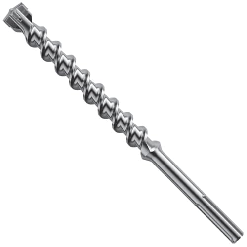 S&R Professional Hammerbohrer SDS MAX ZENTRO 25 x 720 mm, Vierschneider, Industriequalität Made in Germany, Bohrer für armierten Beton, Stein, Mauerwerk, Bohrhammer Betonbohrer, Steinbohrer S&R Professional Hammerbohrer SDS MAX ZENTRO 25 x 720 mm, Vierschneider, Industriequalität Made in Germany, Bohrer für armierten Beton, Stein, Mauerwerk, Bohrhammer Betonbohrer, Steinbohrer von S&R