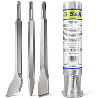 S&R SDS-plus Meißel-Set, 3-teilig S&R SDS-plus Meißel-Set, 3-teilig von S&R