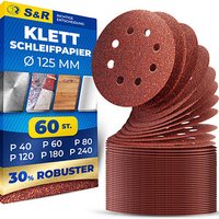 S&R Schleifblatt-Set 60-teilig von S&R