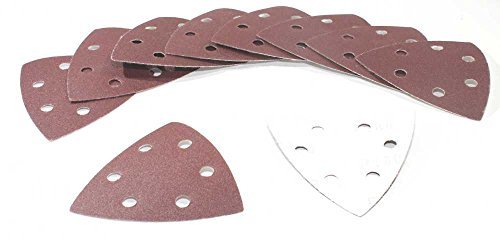 50 Blatt Klett Schleifdreiecke für Deltaschleifer – 93 x 93 x 93 mm, 6 Loch – Korn 180 / Deltaschleifer/Schleifdreiecke/Schleifpapier 50 Blatt Klett Schleifdreiecke für Deltaschleifer – 93 x 93 x 93 mm, 6 Loch – Korn 180 / Deltaschleifer/Schleifdreiecke/Schleifpapier von S&S-Shop