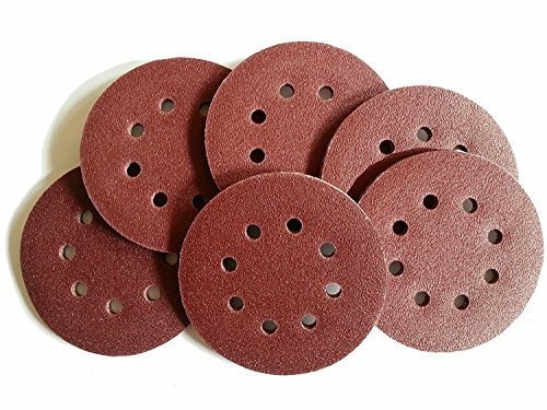 75 Blatt Klett/Haft Schleifscheiben für Exzenterschleifer, Ø 125 mm – 8 Loch, Korn 180 / Schleifscheiben/Exzenterschleifpapier 75 Blatt Klett/Haft Schleifscheiben für Exzenterschleifer, Ø 125 mm – 8 Loch, Korn 180 / Schleifscheiben/Exzenterschleifpapier von S&S-Shop