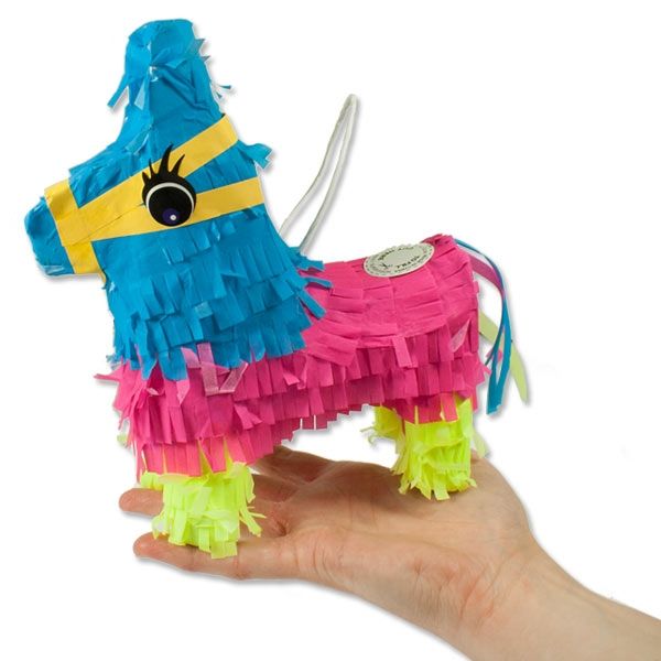 Pinata Esel Mini, Neon pink, blau, gelb, 1 Stk, 19,5cm Pinata Esel Mini, Neon pink, blau, gelb, 1 Stk, 19,5cm von S.P.R.I.N.G. Travel & Trading