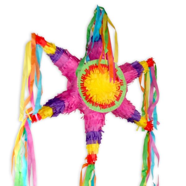 Pinata-Set "Mexican Star", mit Zubehör, 1 Piniata zum Schlagen Pinata-Set "Mexican Star", mit Zubehör, 1 Piniata zum Schlagen von S.P.R.I.N.G. Travel & Trading