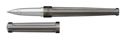 S.T. Dupont Defi Kugelschreiber Titanium und Gun Metall Tintenroller silber von S.T. Dupont