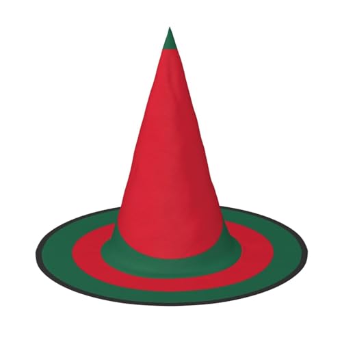 SAAKE Flagge von Bangladesch Druck Karneval Halloween Hexenhut Faltbare Dekoration Party Zubehör Mottopartys Cosplay von SAAKE