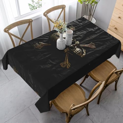 SABFWF Rechteckige Tischdecke mit Piratenflaggen-Druck, Thanksgiving-Tischdecke, dekorative Tischdecke SABFWF Rechteckige Tischdecke mit Piratenflaggen-Druck, Thanksgiving-Tischdecke, dekorative Tischdecke von SABFWF