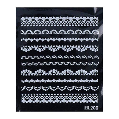 SABRINA AZZI Sabrina Art Deco Schablone Spitze (780), Standard, Einheitsgröße von SABRINA AZZI