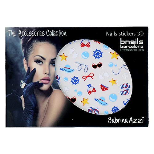 SABRINA AZZI Sabrina Bnails Deko-Aufkleber Sommer (Sommer) (114), Standard, einzeln von SABRINA AZZI