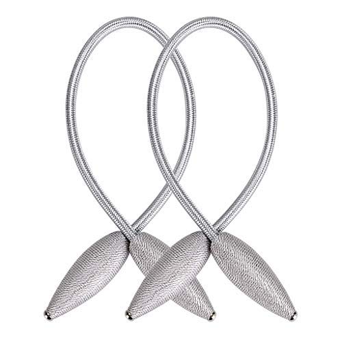 SACONELL 2 Stück Vorhang Raffhalter, Kreativ Haken Handstricken DIY Vorhang Halter, Zum Basteln, Zufällige Modellierung, Europäischer Stil, Vorhangclip für Zuhause und Büro (Grau) SACONELL 2 Stück Vorhang Raffhalter, Kreativ Haken Handstricken DIY Vorhang Halter, Zum Basteln, Zufällige Modellierung, Europäischer Stil, Vorhangclip für Zuhause und Büro (Grau) von SACONELL