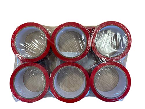 SAD SpassAmDrucken 6x Klebeband VORSICHT GLAS - NICHT WERFEN - Rolle 66m x 50mm - NICHT FALLEN LASSEN GP: 0,03 EUR/M von SAD