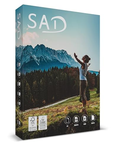 SAD Premium Kopierpapier A4, 500 Blatt, 80g/m², Hochweiß CIE 161, FSC-Zertifiziert SAD Premium Kopierpapier A4, 500 Blatt, 80g/m², Hochweiß CIE 161, FSC-Zertifiziert von SAD