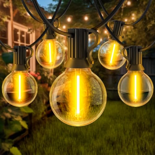 LED Lichterkette Außen 20M G40 Glühbirnen Outdoor Strom Beleuchtung Wetterfest Aussenlichterkette LED Lichterkette Außen 20M G40 Glühbirnen Outdoor Strom Beleuchtung Wetterfest Aussenlichterkette von SAEIHGAE
