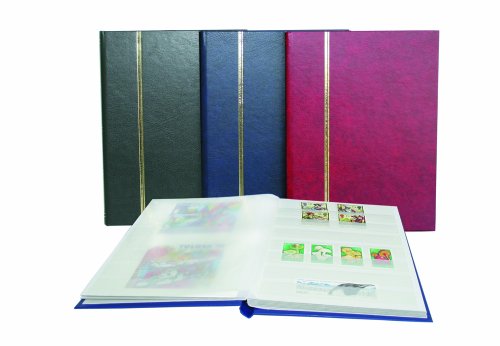Briefmarken-Einsteckalbum (Buchformat) (weinrot) von SAFE
