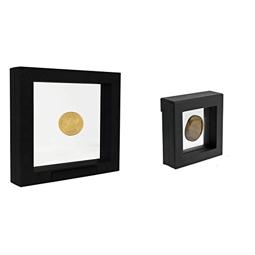 Safe 4510 Schweberahmen 3 D mit Spezialfolie und Magnetverschluß & Albums Floating Frame Black von SAFE