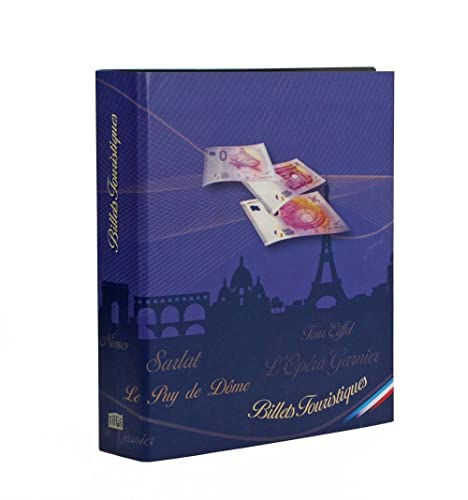 SAFE 7415 Touristenticketalbum mit 4 Klarsichtsblättern (3-Aufteilung) für 60 Banknoten I Stabile 4-Ringmechanik SAFE 7415 Touristenticketalbum mit 4 Klarsichtsblättern (3-Aufteilung) für 60 Banknoten I Stabile 4-Ringmechanik von SAFE
