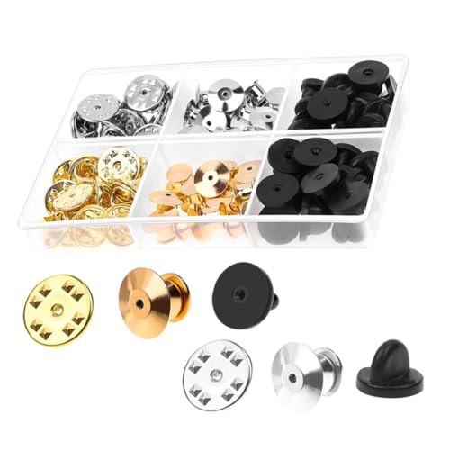 SAFIGLE 1 Karton Teiliges Metall Pin Keeper Ersatzflachrund Verschluss mit Gummi Leichte Kompakte Sicherheitsnadel Rückseite für Anstecknadeln Broschen Namensschilder Vielseitig und SAFIGLE 1 Karton Teiliges Metall Pin Keeper Ersatzflachrund Verschluss mit Gummi Leichte Kompakte Sicherheitsnadel Rückseite für Anstecknadeln Broschen Namensschilder Vielseitig und von SAFIGLE