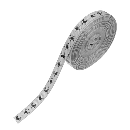 SAFIGLE 1 Rolle Diy Halloween Geschenkband für Schleifenherstellung Yards Festliches Dekorationsband für Kreative Projekte Vielseitig Einsetzbar für Bastelarbeiten und SAFIGLE 1 Rolle Diy Halloween Geschenkband für Schleifenherstellung Yards Festliches Dekorationsband für Kreative Projekte Vielseitig Einsetzbar für Bastelarbeiten und von SAFIGLE