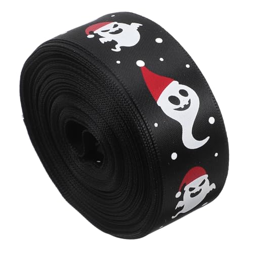 SAFIGLE 1 Rolle Halloween Satinband für Diy Bastelarbeiten Yards Vielseitiges Geschenkband für Kreative Halloween Dekorationen und Stilvolles Verpacken SAFIGLE 1 Rolle Halloween Satinband für Diy Bastelarbeiten Yards Vielseitiges Geschenkband für Kreative Halloween Dekorationen und Stilvolles Verpacken von SAFIGLE