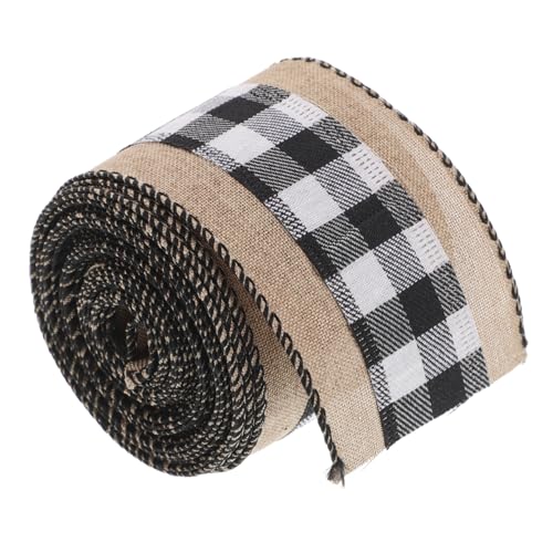 SAFIGLE 1 Rolle Kariertes Gurtband Dekorationen Weihnachten Weihnachtsband Stoffband Feiertagsband Wickelband Bänder Zum Basteln Geschenkband Festival DIY Bänder Polyester SAFIGLE 1 Rolle Kariertes Gurtband Dekorationen Weihnachten Weihnachtsband Stoffband Feiertagsband Wickelband Bänder Zum Basteln Geschenkband Festival DIY Bänder Polyester von SAFIGLE
