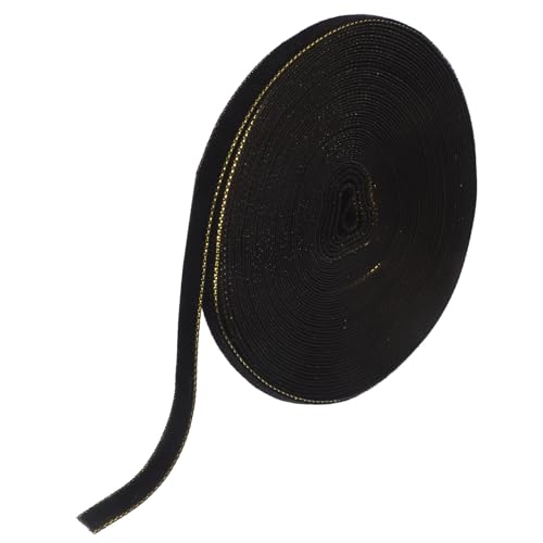 SAFIGLE 1 Rolle Samtgewebe DIY Crafting Ribbon Bogen machen Band dekoratives Wickelband Band für Schleifen-Bastelband Haarschmuck-Bastelband Bänder für Handwerk Schwarz SAFIGLE 1 Rolle Samtgewebe DIY Crafting Ribbon Bogen machen Band dekoratives Wickelband Band für Schleifen-Bastelband Haarschmuck-Bastelband Bänder für Handwerk Schwarz von SAFIGLE