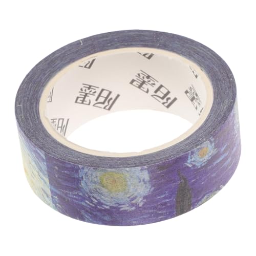 SAFIGLE 1 Rolle Washi-Tape Scrapbooking Handwerk Sammelalbum altes Papierband Partyzubehör Washi Tape zum Verpacken von Geschenken Klebebänder für Sammelalben von SAFIGLE