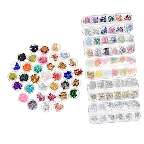 SAFIGLE 1 Satz Farbige Foil Papier Rhinestone Nagelkunst Dekorationen für Maniküre Nagelaccessoires für Anfänger Einfach zu Verwenden Farben SAFIGLE 1 Satz Farbige Foil Papier Rhinestone Nagelkunst Dekorationen für Maniküre Nagelaccessoires für Anfänger Einfach zu Verwenden Farben von SAFIGLE