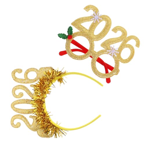 SAFIGLE 1 Satz Glitzernde Party Accessoires für Unvergessliche Silvesterfeiern Leichte Bequeme Dekoration für Feiertagsveranstaltungen von SAFIGLE