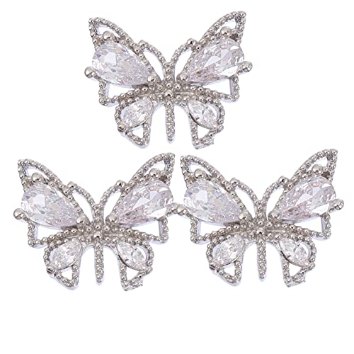 SAFIGLE 1 Satz Teiliges Set Nagelkunst Charms Glänzende Maniküre Dekoration Für Diy Nail Art Für Handy Kleidung Und Schuhe Für Hochzeiten Und Besondere Anlässe 3 Stück SAFIGLE 1 Satz Teiliges Set Nagelkunst Charms Glänzende Maniküre Dekoration Für Diy Nail Art Für Handy Kleidung Und Schuhe Für Hochzeiten Und Besondere Anlässe 3 Stück von SAFIGLE