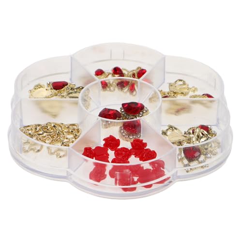 SAFIGLE 1 Schachtel Nagel Charms Herz Schmetterling Krone Strass Nail Art Zubehör aus Langlebiger Legierung für Valentinstag Hochzeit Damen Maniküre Dekoration SAFIGLE 1 Schachtel Nagel Charms Herz Schmetterling Krone Strass Nail Art Zubehör aus Langlebiger Legierung für Valentinstag Hochzeit Damen Maniküre Dekoration von SAFIGLE