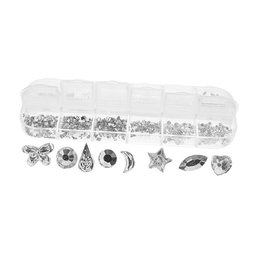 SAFIGLE 1 Schachtel Nail Art Charms Kleine Bunte Flatback Stahlperlen Fächer Nageldekorationen Maniküre Strasssteine Nägel Glitzersteine Kleben für Frauen und Mädchen SAFIGLE 1 Schachtel Nail Art Charms Kleine Bunte Flatback Stahlperlen Fächer Nageldekorationen Maniküre Strasssteine Nägel Glitzersteine Kleben für Frauen und Mädchen von SAFIGLE