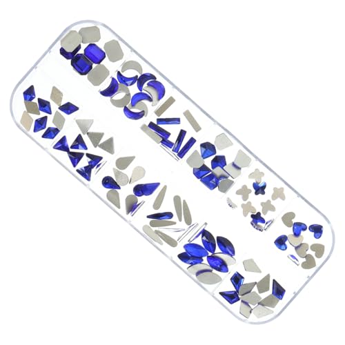 SAFIGLE 1 Schachtel Nail Art Strasssteine Bunte Rhinestones für Nägel Diy Nagelschmuck Glitzer Dekorationen für Kunsthandwerk Kleidung Schuhe und Handyhüllen für Nagelsalons und SAFIGLE 1 Schachtel Nail Art Strasssteine Bunte Rhinestones für Nägel Diy Nagelschmuck Glitzer Dekorationen für Kunsthandwerk Kleidung Schuhe und Handyhüllen für Nagelsalons und von SAFIGLE