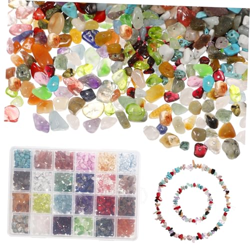 SAFIGLE 1 Schachtel Natürliche Steinperlen Box Unregelmäßige Spacer Perlen für DIY Schmuckherstellung Armband Halskette Bastelperlen zum Auffädeln und Schmuck Selber Machen SAFIGLE 1 Schachtel Natürliche Steinperlen Box Unregelmäßige Spacer Perlen für DIY Schmuckherstellung Armband Halskette Bastelperlen zum Auffädeln und Schmuck Selber Machen von SAFIGLE