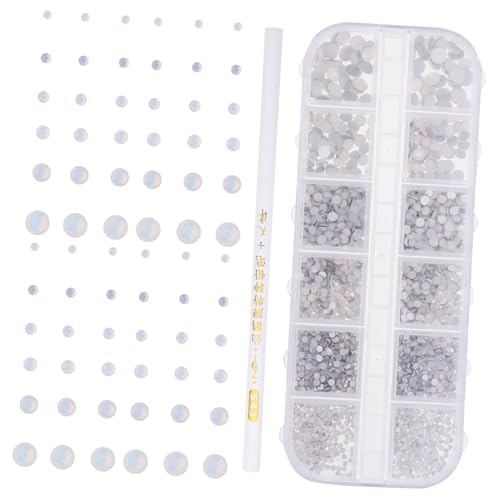 SAFIGLE 1 Set Nail Art Diamant Box Set Nageljuwelen Maniküre Charms Nageldekorationsschleifen Mini Nageldekore Für Frauennägel Nagelkunstbedarf Edelsteinzubehör Süße Nagel Charms SAFIGLE 1 Set Nail Art Diamant Box Set Nageljuwelen Maniküre Charms Nageldekorationsschleifen Mini Nageldekore Für Frauennägel Nagelkunstbedarf Edelsteinzubehör Süße Nagel Charms von SAFIGLE