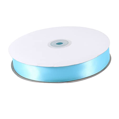 SAFIGLE 1 Stück Himmelblaues Satinband Hochwertiges Polyester Geschenkband für Diy Hochzeiten Partys und Kreative Dekorationen zum Verpacken und Basteln SAFIGLE 1 Stück Himmelblaues Satinband Hochwertiges Polyester Geschenkband für Diy Hochzeiten Partys und Kreative Dekorationen zum Verpacken und Basteln von SAFIGLE