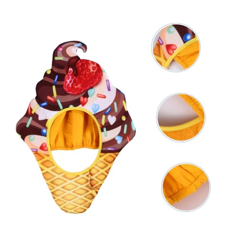 SAFIGLE 1 Stück Kreativer Partyhut Eiscreme Lustiges Cosplay Kopfteil für Mottopartys Fototermine und Feiertage Langlebig und Wiederverwendbar für Erwachsene Geeignet SAFIGLE 1 Stück Kreativer Partyhut Eiscreme Lustiges Cosplay Kopfteil für Mottopartys Fototermine und Feiertage Langlebig und Wiederverwendbar für Erwachsene Geeignet von SAFIGLE