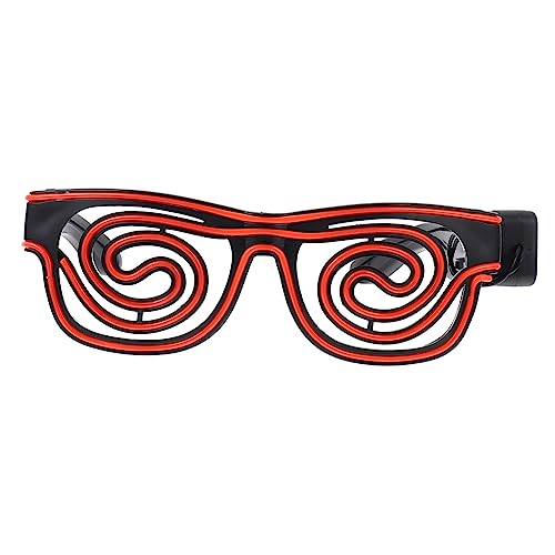 SAFIGLE 1 Stück leuchtende Gläser Partybrillen-Requisite Rave-Accessoires Männer Blau Kühle Brille Party-Bar-Brille geführte kreative Brillen Party -Requisiten Party- -Brille Sport rot SAFIGLE 1 Stück leuchtende Gläser Partybrillen-Requisite Rave-Accessoires Männer Blau Kühle Brille Party-Bar-Brille geführte kreative Brillen Party -Requisiten Party- -Brille Sport rot von SAFIGLE