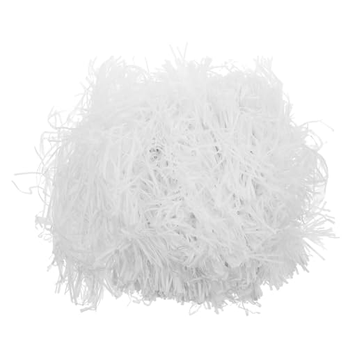 SAFIGLE 1 dekoratives geschreddertes Papier Füllung Korbfüller Papierschnipsel Füllpapier Material geschenkverpackung bastelbedarf orangefarbenes Geschenkpapier braunes Bastelpapier Weiß SAFIGLE 1 dekoratives geschreddertes Papier Füllung Korbfüller Papierschnipsel Füllpapier Material geschenkverpackung bastelbedarf orangefarbenes Geschenkpapier braunes Bastelpapier Weiß von SAFIGLE