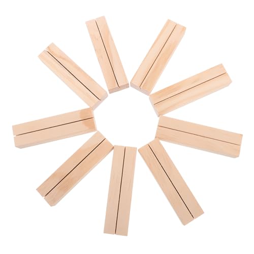 SAFIGLE 10 Stück Holz Kartenhalter Platzkartenhalter Rustikaler Tischkartenständer Menükartenhalter Rustikale Dekoration für Hochzeit Geburtstag Shower und Feierlichkeiten SAFIGLE 10 Stück Holz Kartenhalter Platzkartenhalter Rustikaler Tischkartenständer Menükartenhalter Rustikale Dekoration für Hochzeit Geburtstag Shower und Feierlichkeiten von SAFIGLE